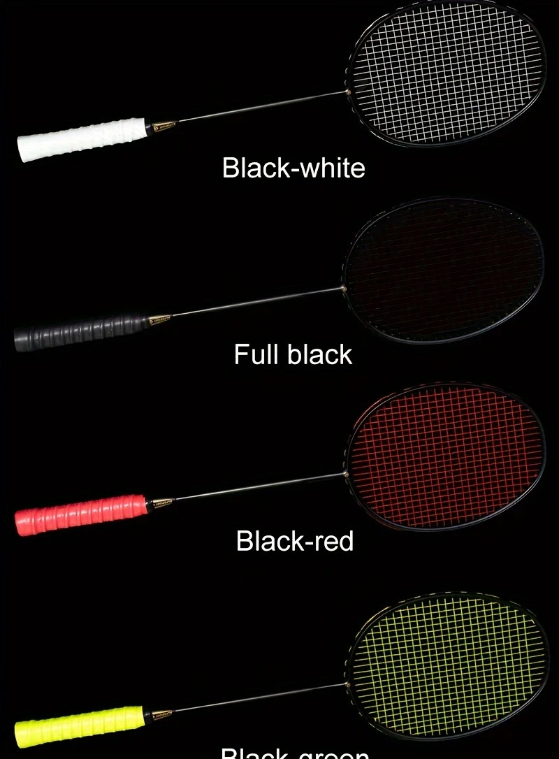 xhp 6u g4 t700 2 piece set 2 carbon fiber rackets including leather 2 binding wires with hand tape suitable for sports training and competition details 8