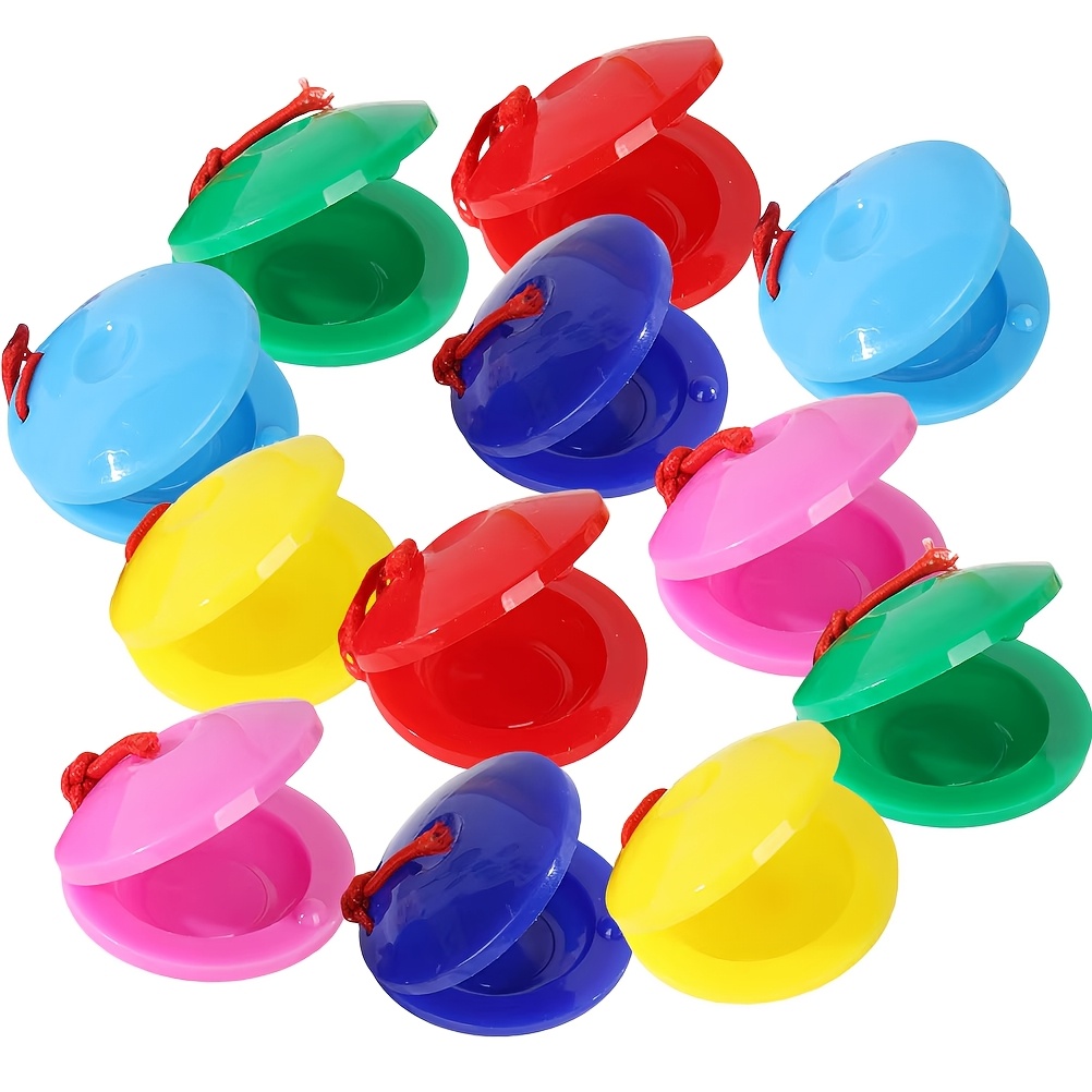 

2/10/18/24pcs Percussion Plastic Rattle/orff Music Instruments//performance Matching Instruments/rhythm Training Instruments/plastic Plastic /for Christmas Performance/