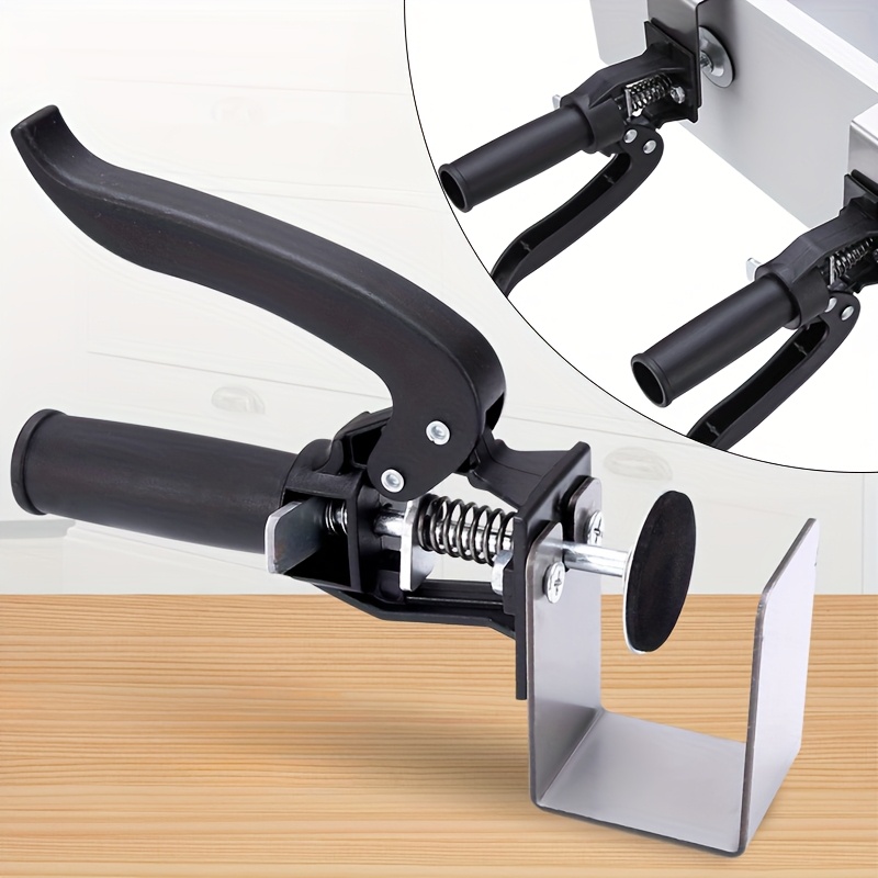 TEMU 1pc Of Adjustable Drawer Clamp Sturdy Front Mounting Clip For Desk/table Setup Locking Mechanism And Universal Fit Design