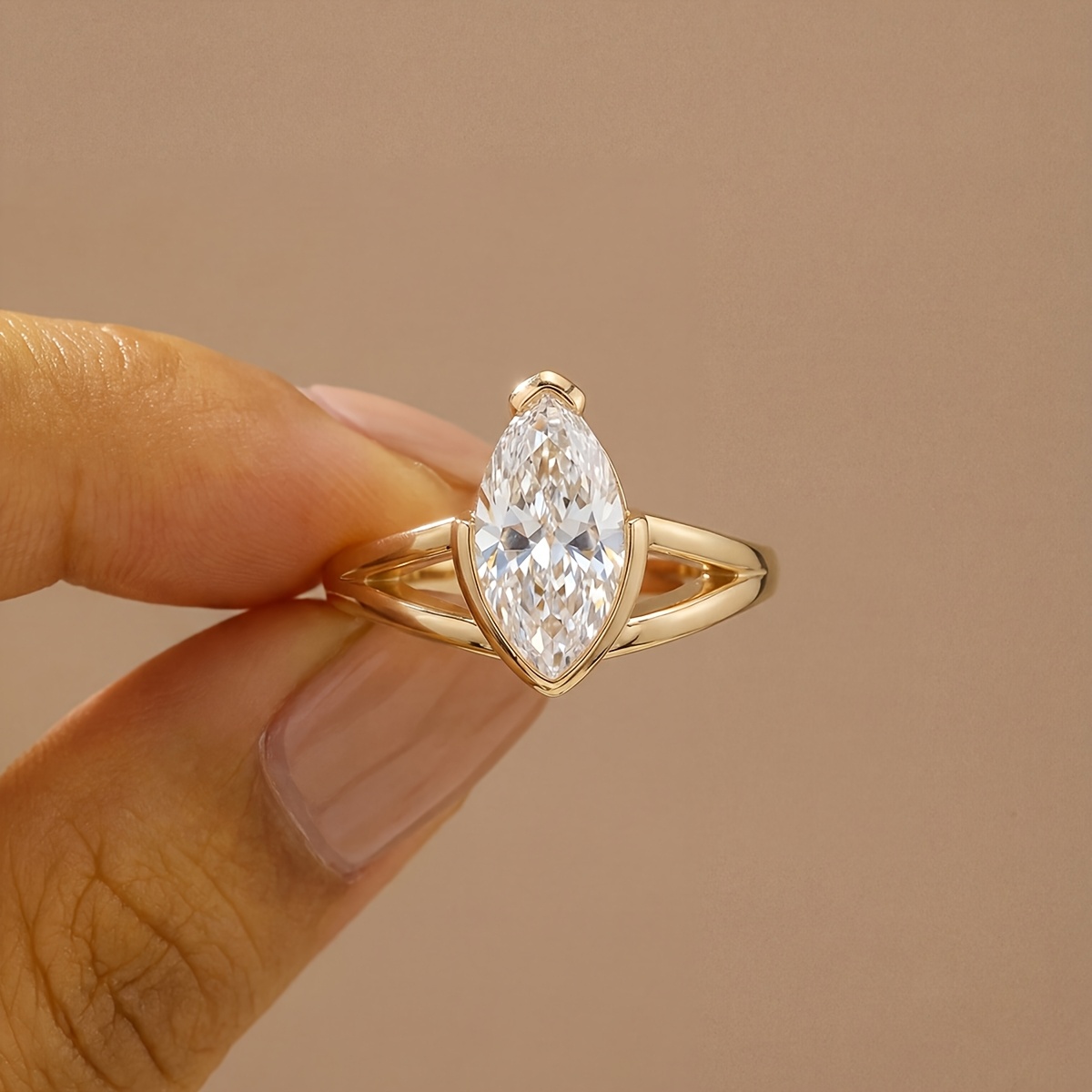 Sparkling Marquise Ring, Perfect Gift for Special Occasions