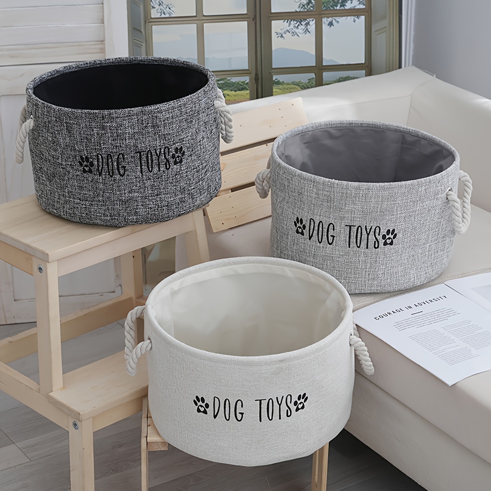 

Dog Toy - Spacious Round Organizer For Pet & Accessories