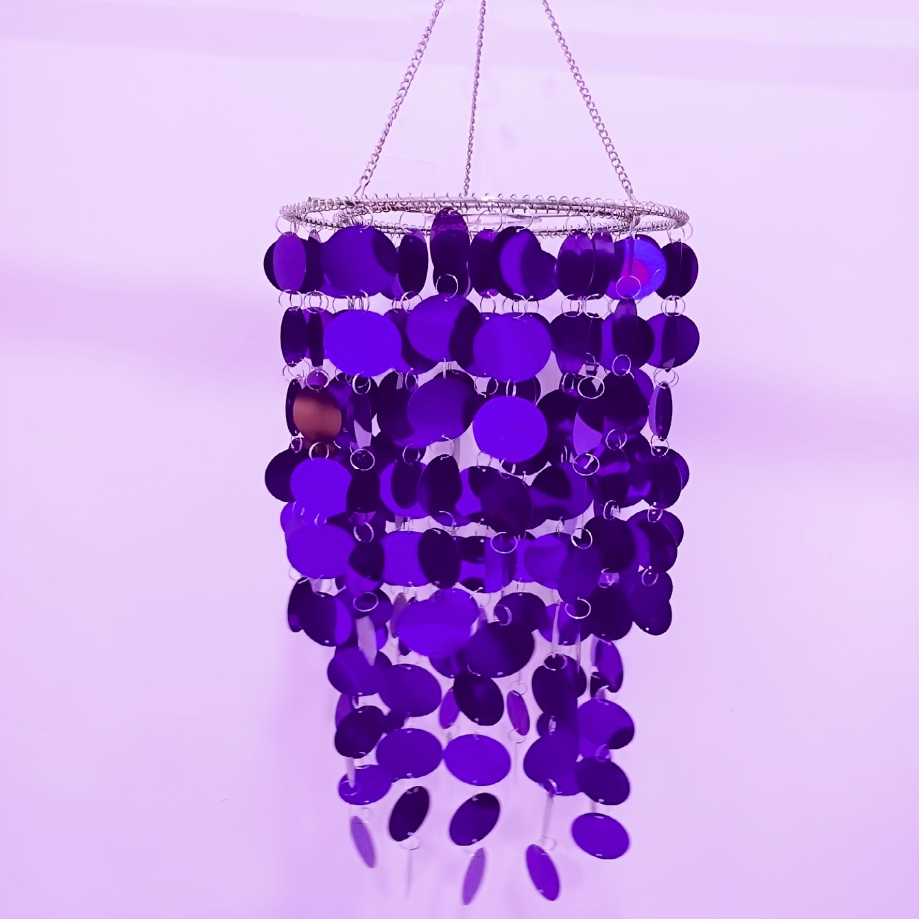 vectolum chandelier with colorful   no wiring required ideal for birthday bachelor party decorations versatile   for valentines day graduation events   vibrant chandelier plastic construction details 3