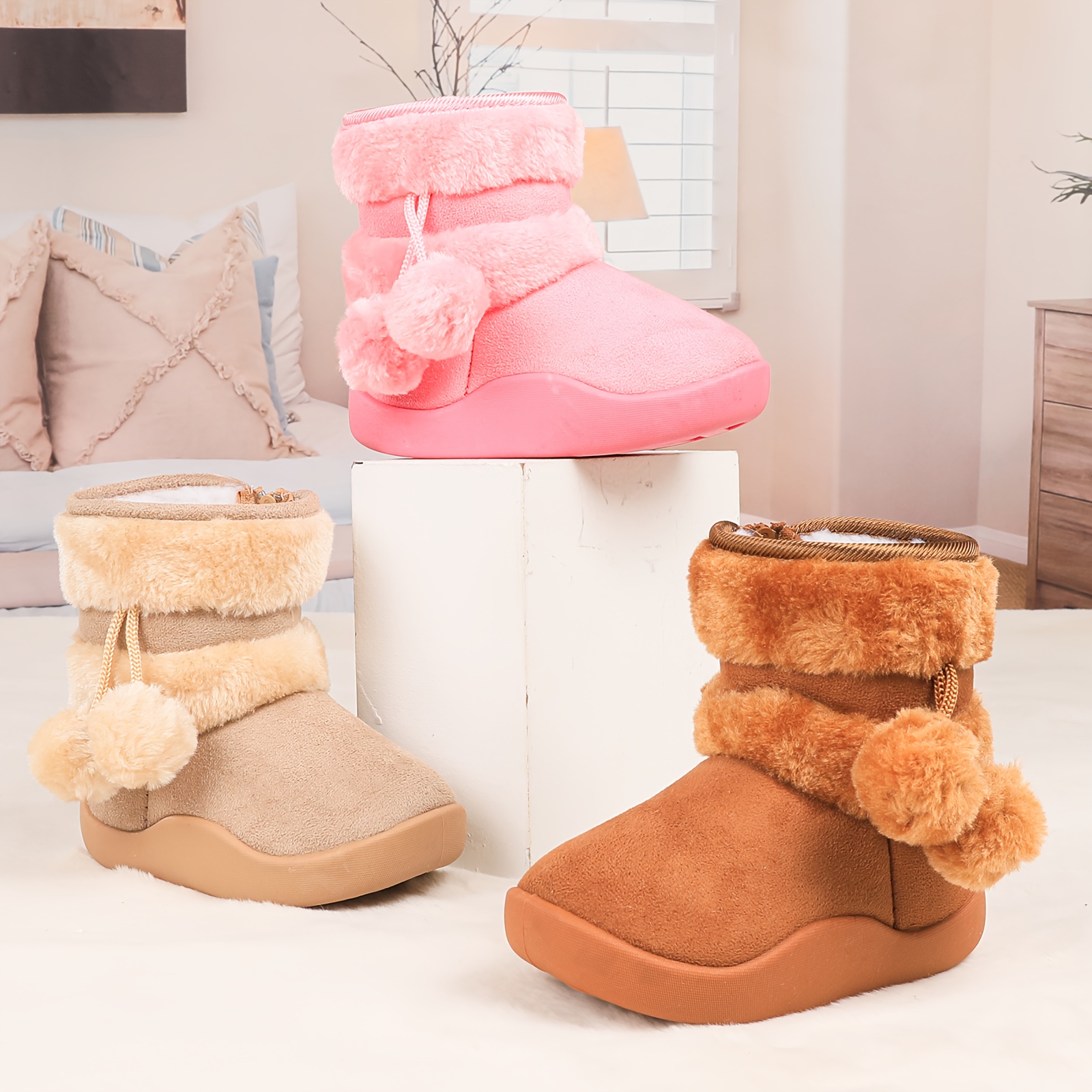 botas de   fáceis, confortáveis e   para meninas com forro   e   de zíper. sapatos de inverno para exterior adequados para crianças e adolescentes com 3    