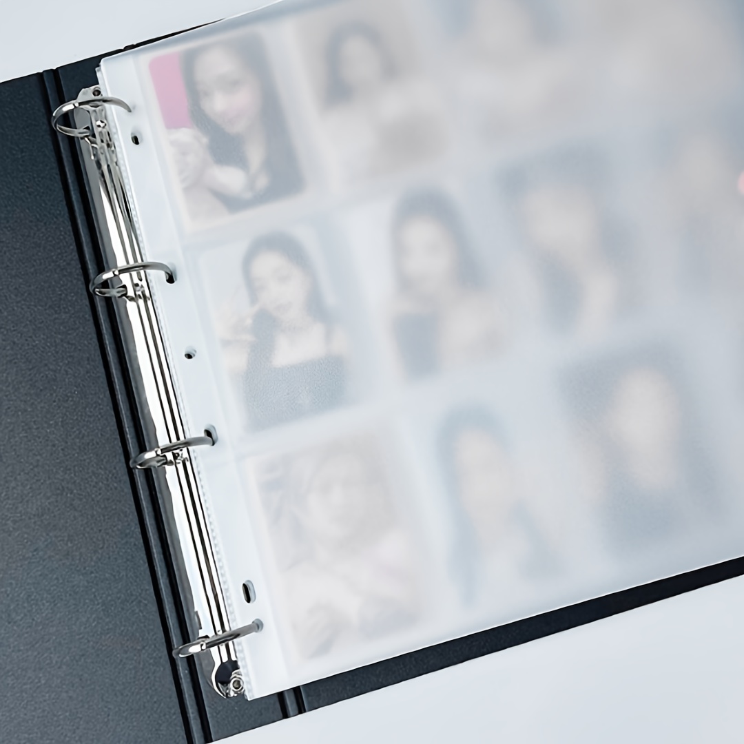 15 grid card album 450 pocket binder pp plastic storage book - Temu Canada