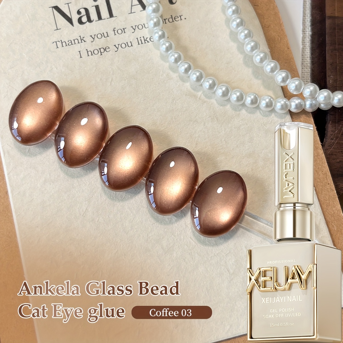 Autumn/winter Nail Art Ultra-shiny With Glass Beads Effect (8 Colors) Sparkling Magnetic Gel Fashionable Salon Art Shine Essential For Nail Salons & Diy Women's Nail Designs