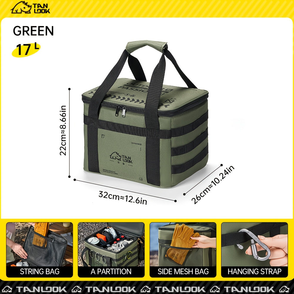 17l Outdoor Tactical Storage Bag Large Capacity Foldable Storage Box Gear Storage Box