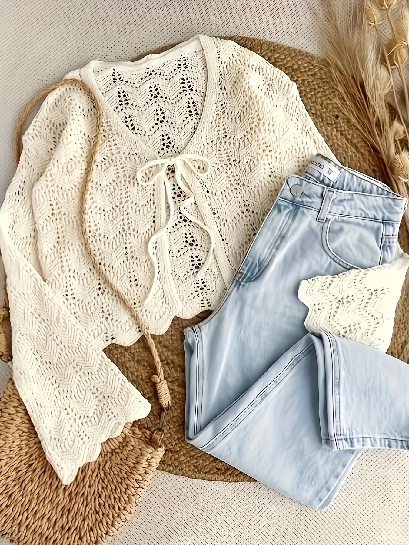 Crochet Shrug Crochet Beach Cardigan Women'S Lightweight Crochet