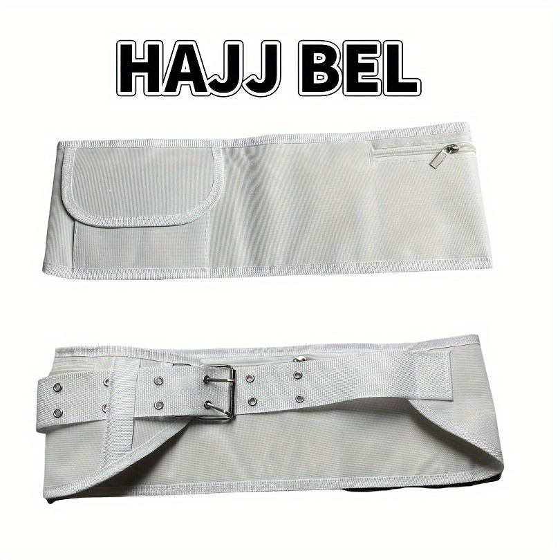 Image of Worship Belt Waist Bag Worship Belt Plus Worship Multi Functional White Adjustable Waist Bag Waist Belt