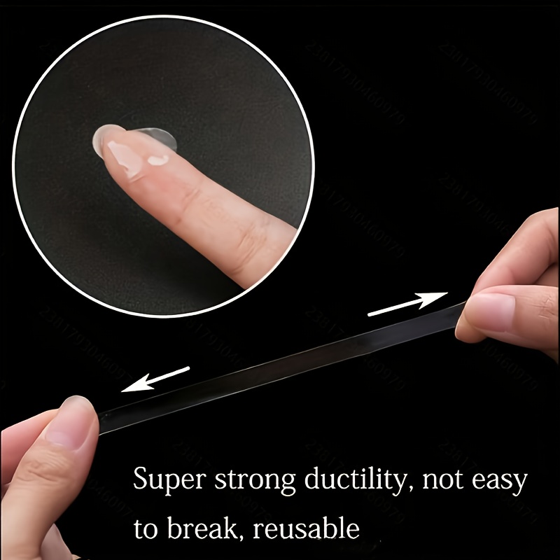 300 Sheets Transparent Double-Sided Nail Display Tape