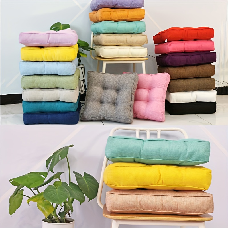 

Versatile Outdoor Patio Chair Cushion: Medium Soft, Easy-care & Durable With Secure Ties - Perfect For Outdoor Dining & Living