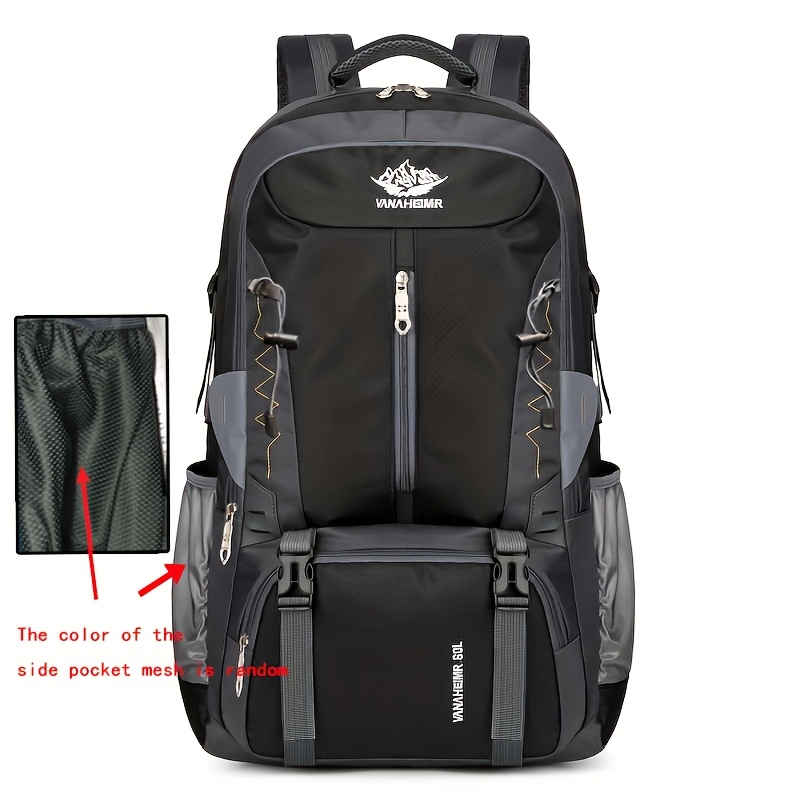 60l large capacity outdoor mountaineering backpack multi Temu
