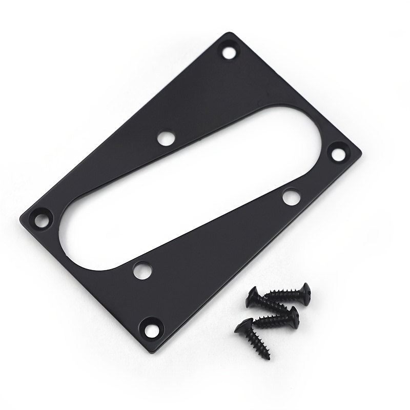 [Short Guitar Bridge with Cutaway] Pickup For TL Guitar With Short Guitar Bridge, Separate Border, Outer Dimensions (77X50mm) Inner Dimensions (73.5x21.5mm), Double-loaded Guitar Bridge, With Cutaway Side Panel And Compensated Brass Saddle