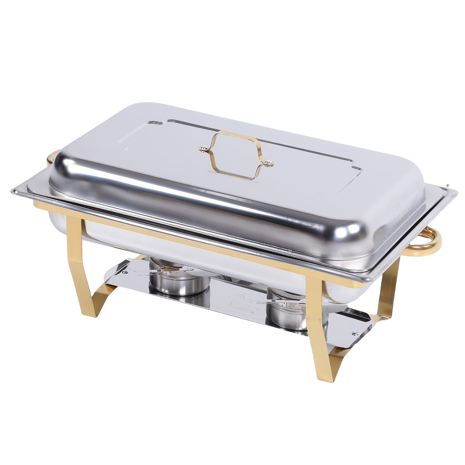 Stainless Steel Buffet Chafing Dish, Food Warmer Suitable For Parties, Buffets, Weddings, Banquets, And Catering Events, Chafing Dishes, For Cooking ( For Cooking)