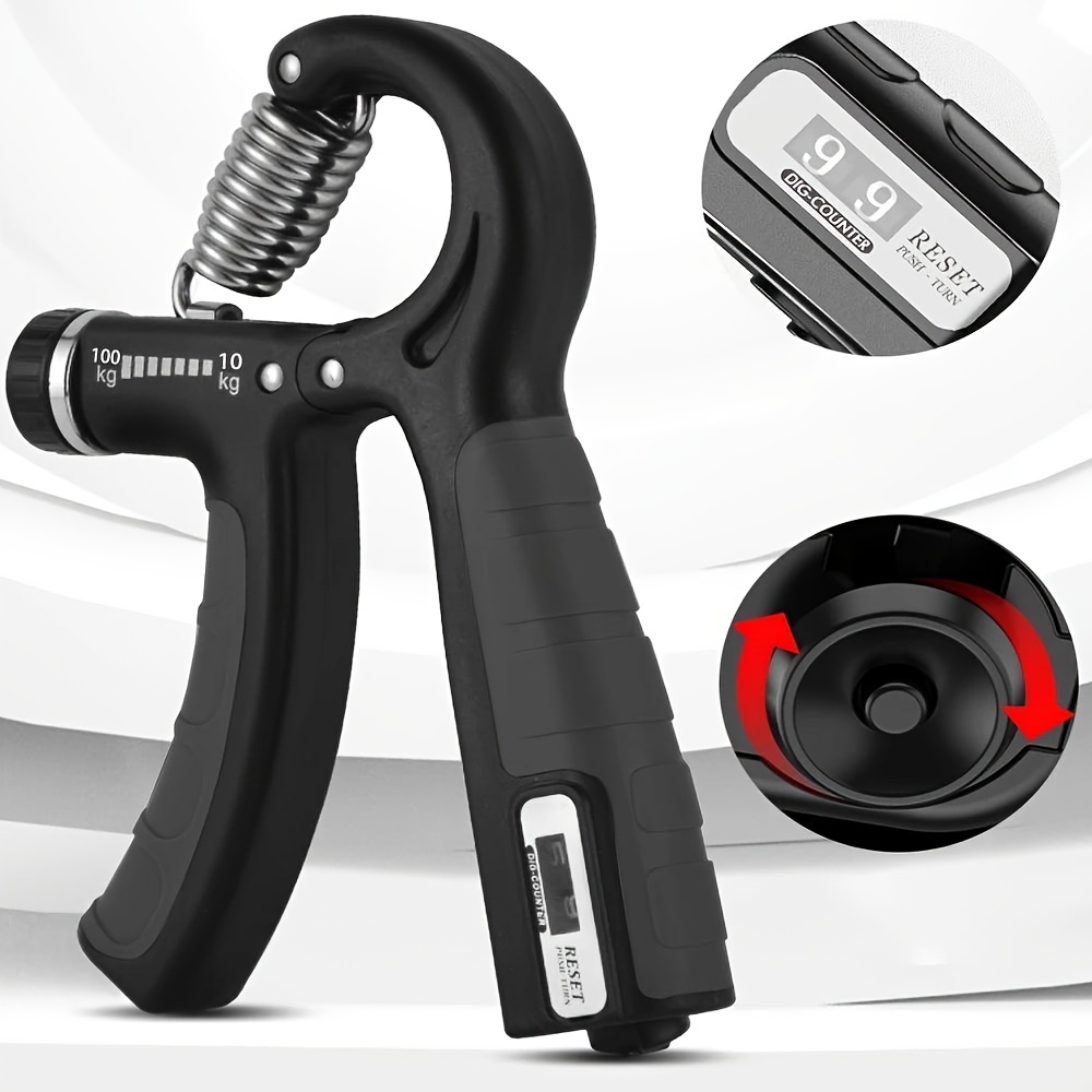 back to school summer deal 1 count grip strengthener adjustable 11 02 220 46lb heavy spring fitness equipment accessory Product details 8