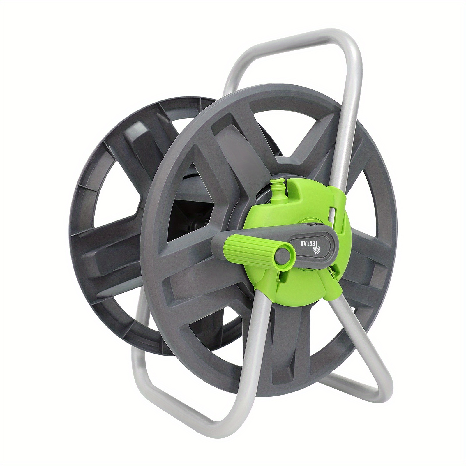 TEMU Water Hose Reel Cart, Holds 65-100 Ft Of 5/8 Inch Hose, Mounted Garden Hose Cart, Portable Hose Reel For Convenient Storage And Watering Ideal