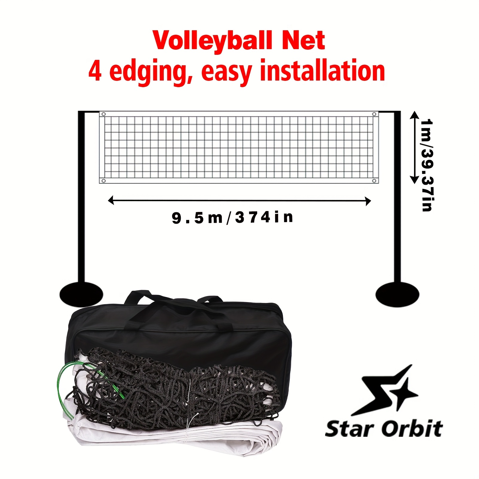 изображение предмета профессиональная волейбольная  ,   для мяча, подходит для использования в помещении и на улице, с 4 краями,   подходит для тренировок, соревнований, пляжа и бассейна