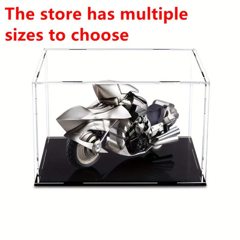 

Modern Clear Acrylic Display Case - Perfect For Action Figures, Toys, Car Models & Building Blocks Storage