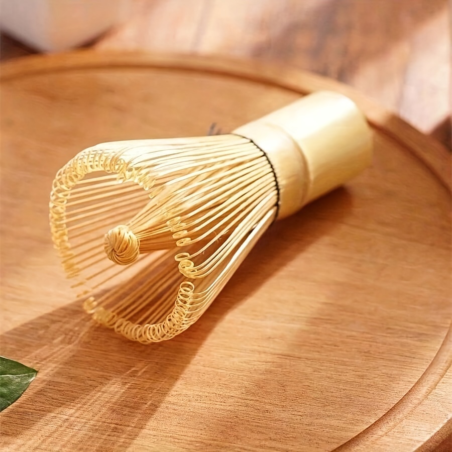 traditional japanese matcha kit 3pcs set with bamboo whisk ceramic spout scoop   holidays details 6