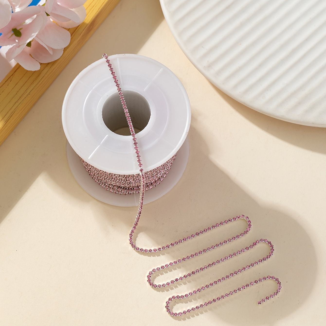 1 рулон 400 см 4 5 супер яркая водяная цепь для сверления профессиональная цепь для украшения ногтей детали 15