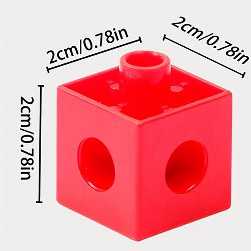 100pcs 1set building blocks toy 100pcs interlocking bricks suitable for multi color compatible for games for tower building play parties