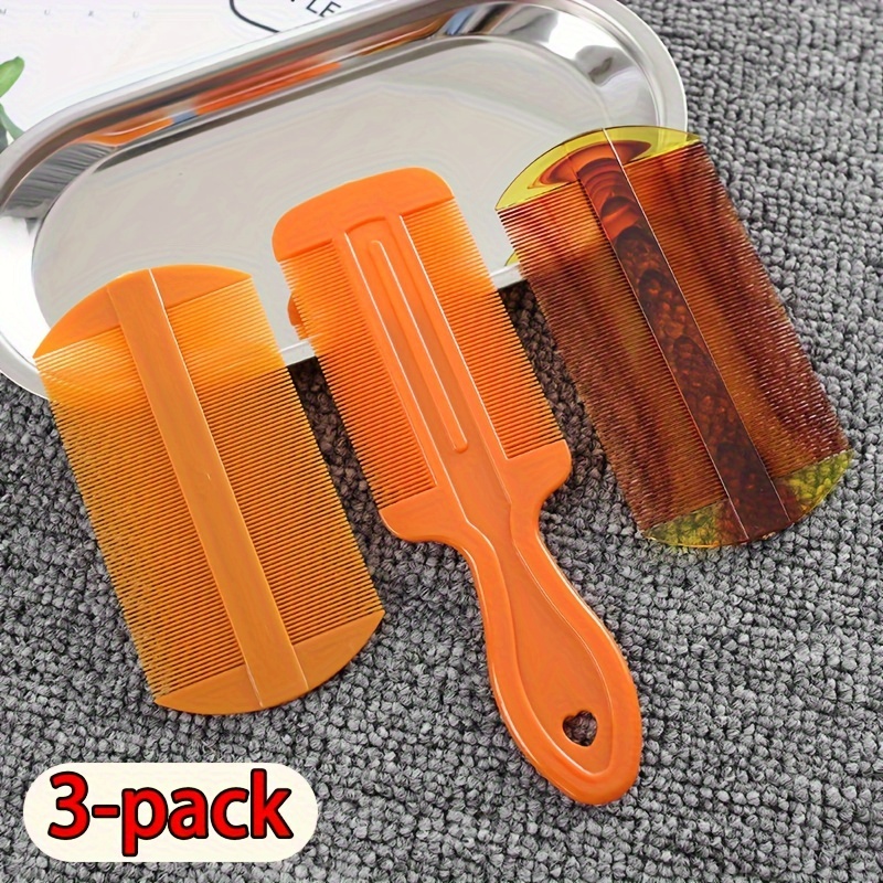 

3pcs Of -toothed Combs, Combs, Pet Hair Removal Combs