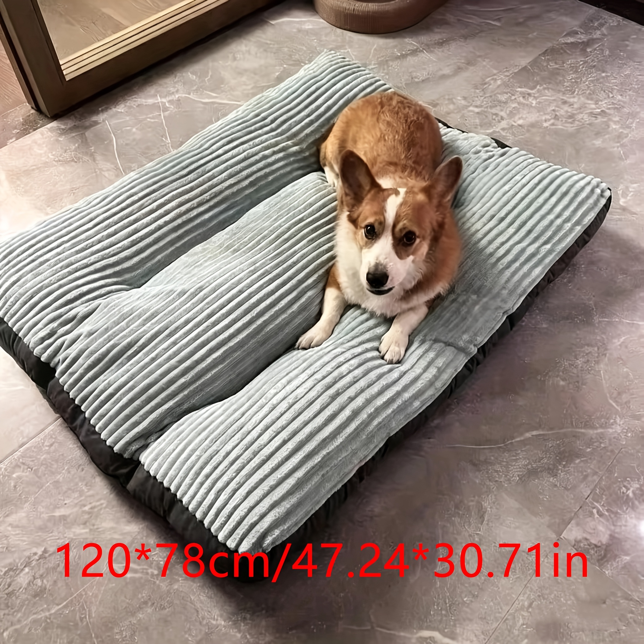 TEMU 1 Square Mat Comfortable, Soft, Wear-resistant And Scratch-resistant Dog Bed Cat Nest Suitable For Large, Medium And Small Cats And Dogs Sleep
