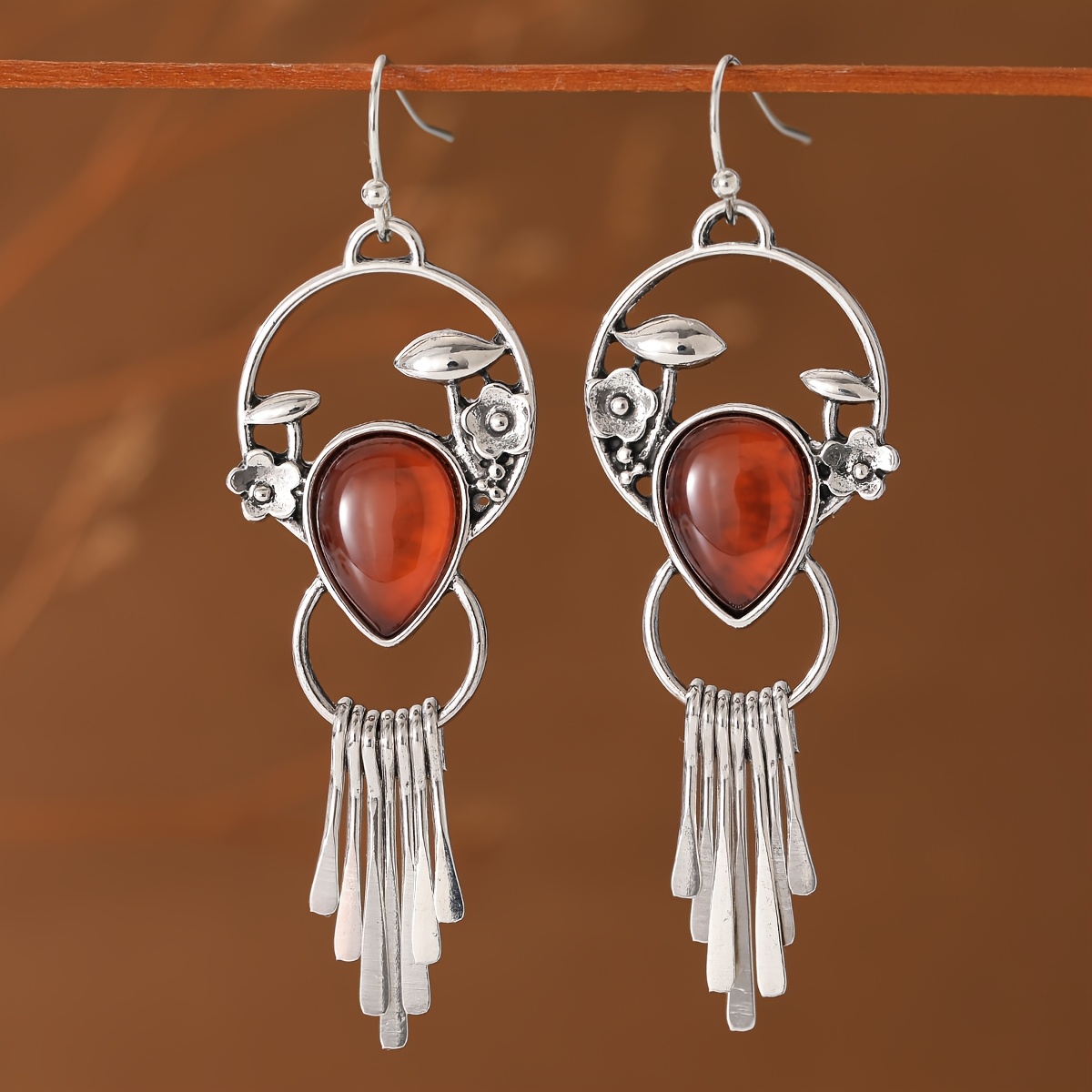 TEMU Orecchini da donna a forma di fungo e cavo a anello , stile retr簷, per donne che un tocco di relax e un' quotidiana, per feste e speciali