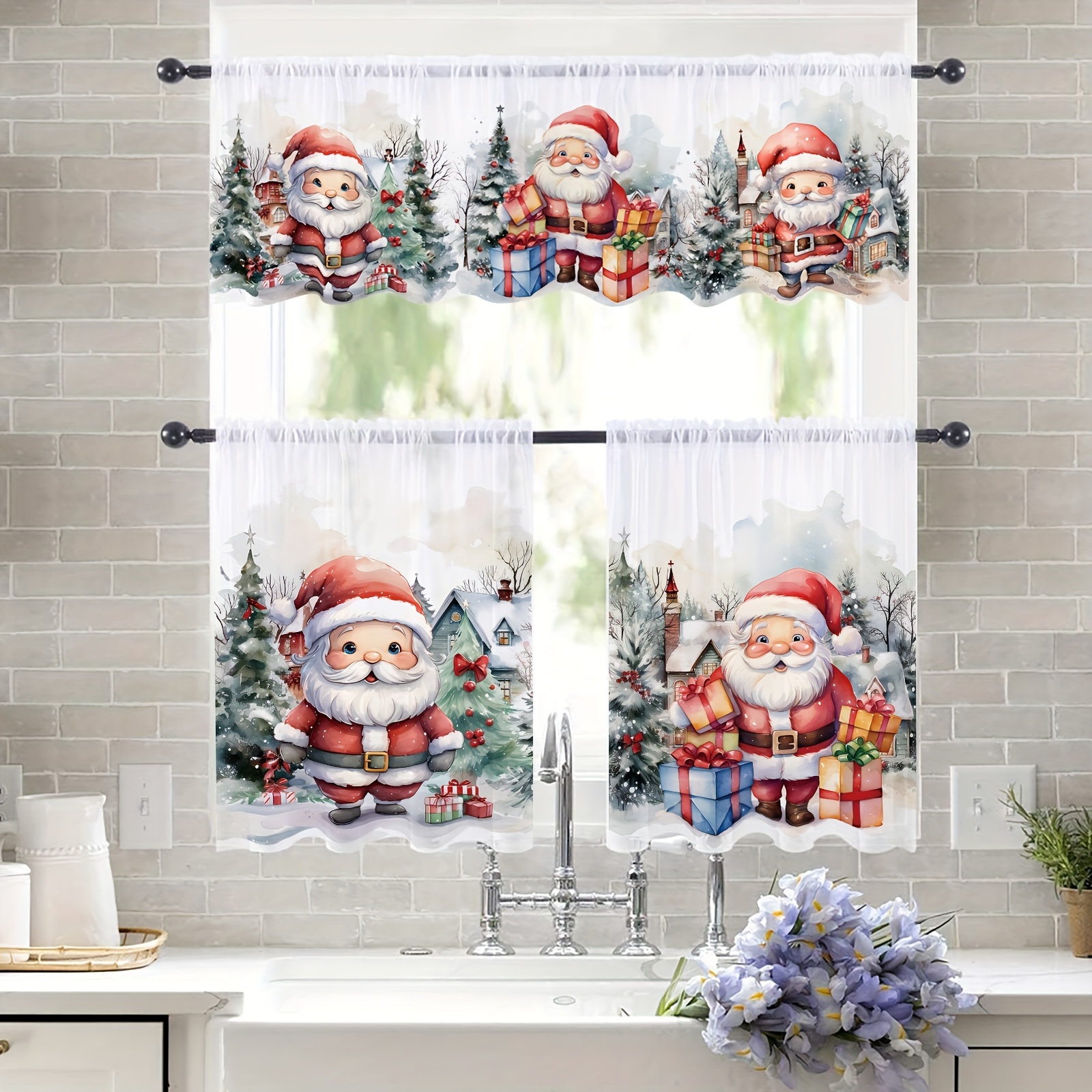 

1pc Curtain /2pcs Curtain Decoration Curtain, Curtain Decoration Study Decoration