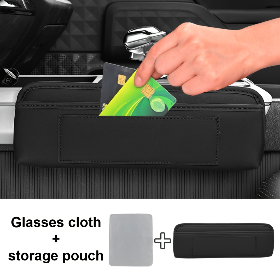 TEMU Car Organizer Suitable For All Vehicles - Large Capacity Multi-position Storage Bag With Adjustable Compartments, Front/rear Seat Organizer,