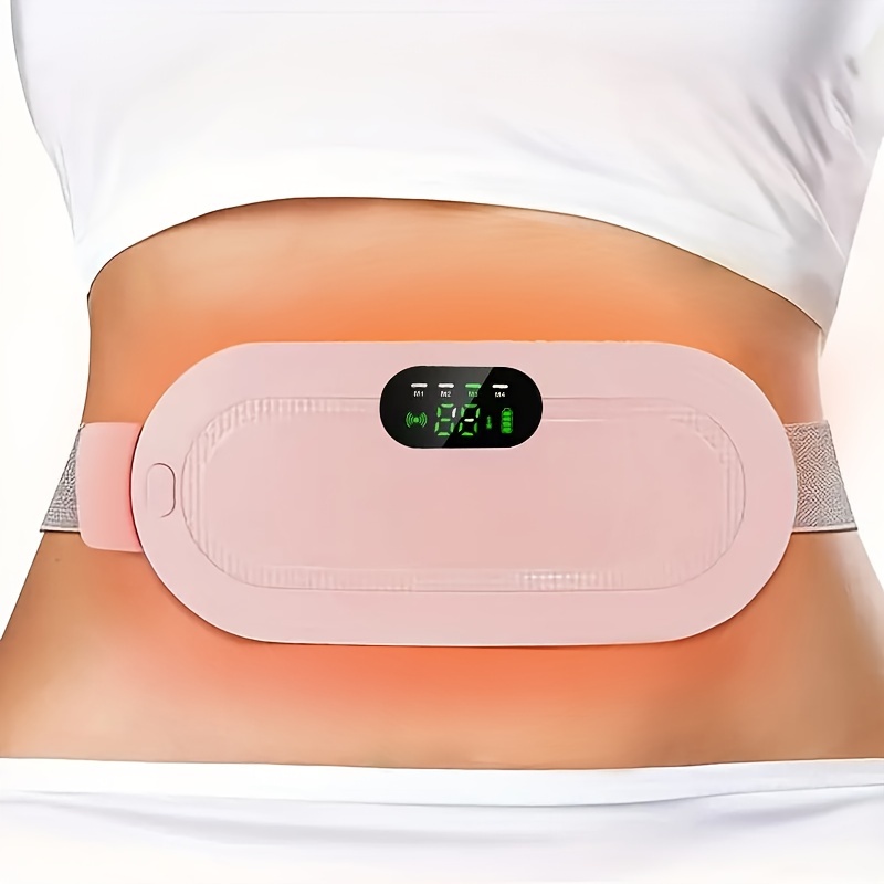 calentador de menstrual para masaje de abdomen y espalda  , cinturón eléctrico de calentamiento diseñado para calentar la cintura y el abdomen, correa de calentamiento portátil. 0