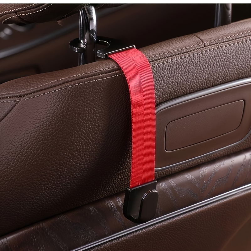 TEMU Paquete de ocultos para coche, ganchos para respaldo de asiento, ganchos multifuncionales para coche, ganchos pequeños para vehículo, ganchos