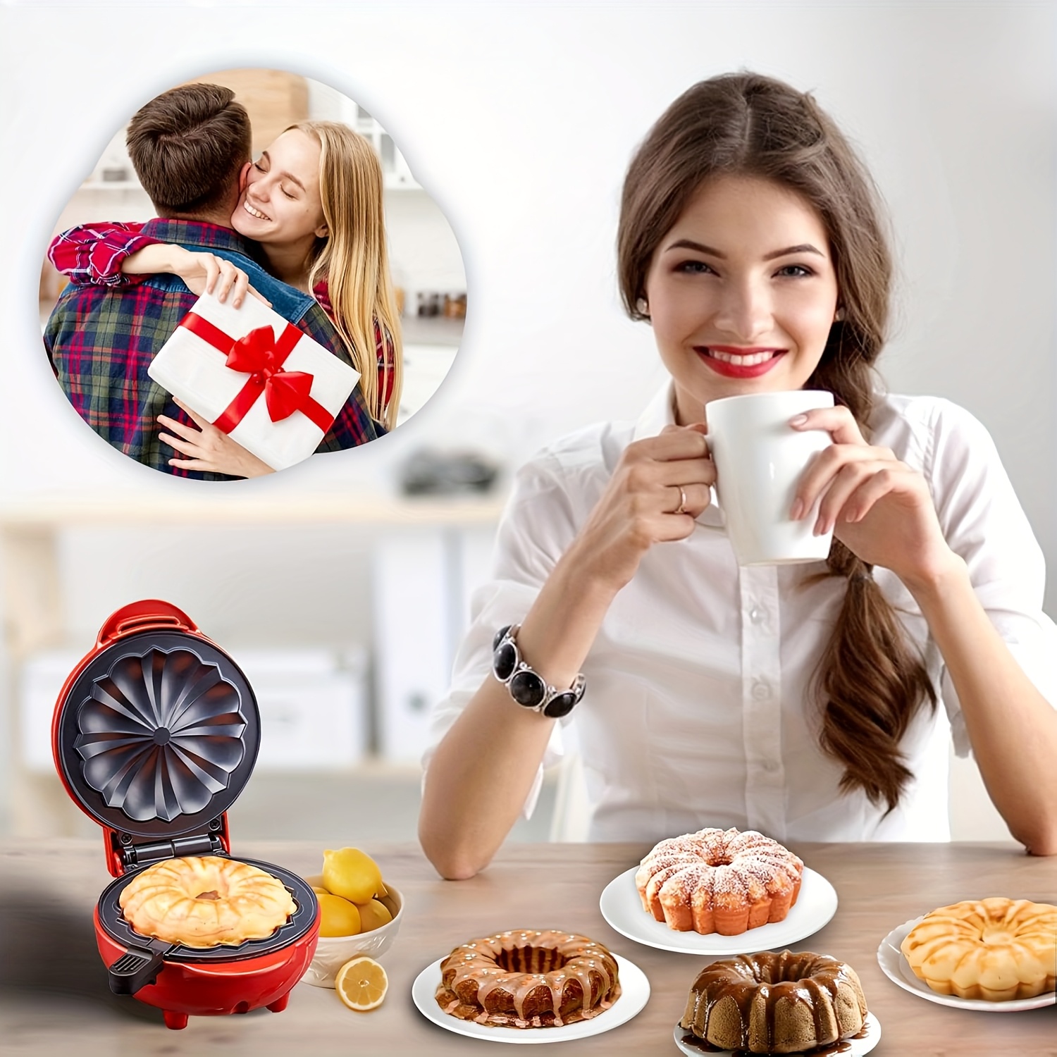 2026 New Model Home Mini Baking Machine, Cake Maker, Multi... product image 11