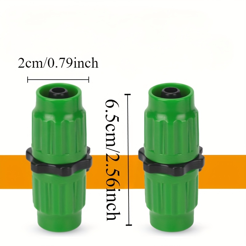 Image of Set Of 2 Expandable Garden Hose Repair Tools, Featuring Additions For Fixing Hoses And Dual-channel Connectors Compatible With Pocket Hoses And Expandable Garden Hoses