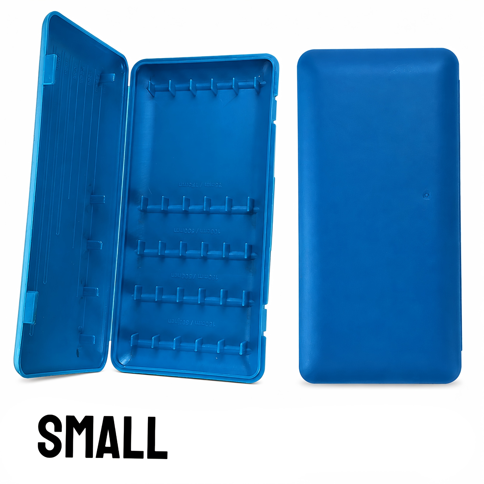 TEMU Fishing Rig Storage Box, Large And Small Sizes , Pre-tied Leader Rig Organizer Case For Hooks, And Fishing Rigs, Durable Tackle Storage Box For