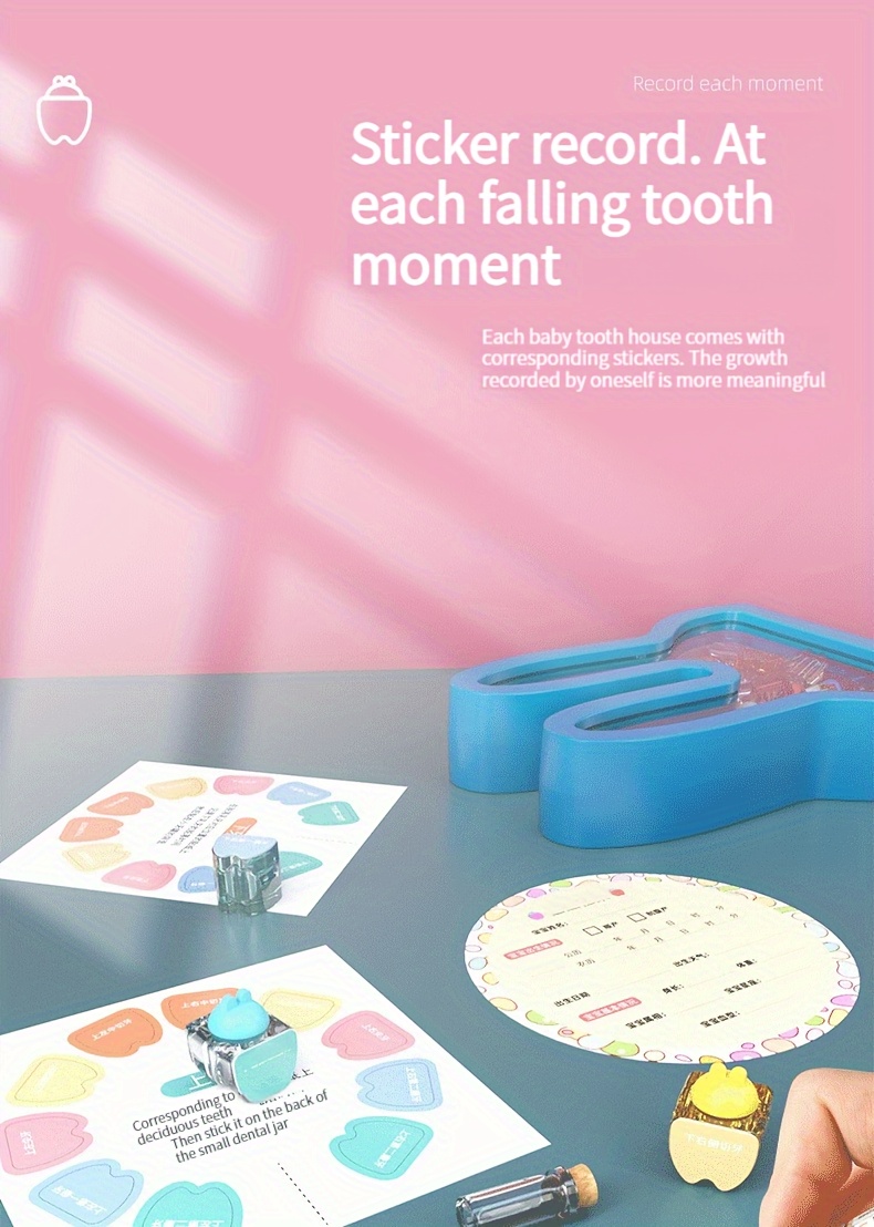     tooth keepsake box   abs resin     memories teeth collection details 7