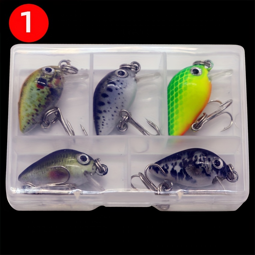 Premium Mini Crankbaits Set Topwater Wobblers Pike Fishing - Temu