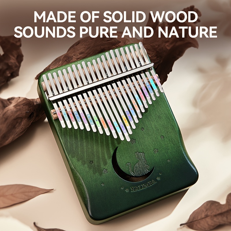 21键拇指琴 初学者友好型手指钢琴 女生易学乐器 生日礼物 音乐工具 商品详情 6