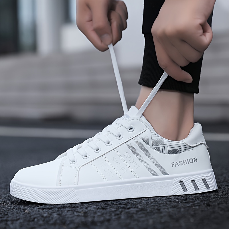 zapatillas blancas pequeñas zapatos deportivos ocio moda Temu