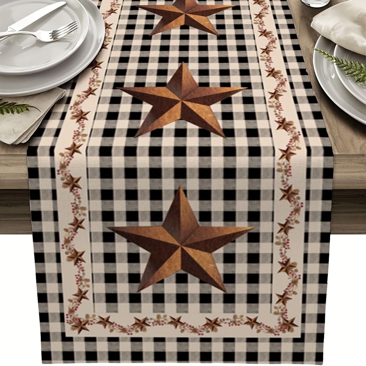 

Table - Polyester Rectangular Table Decor For , Dining , , Parties - Christmas , Decoration (1pc)