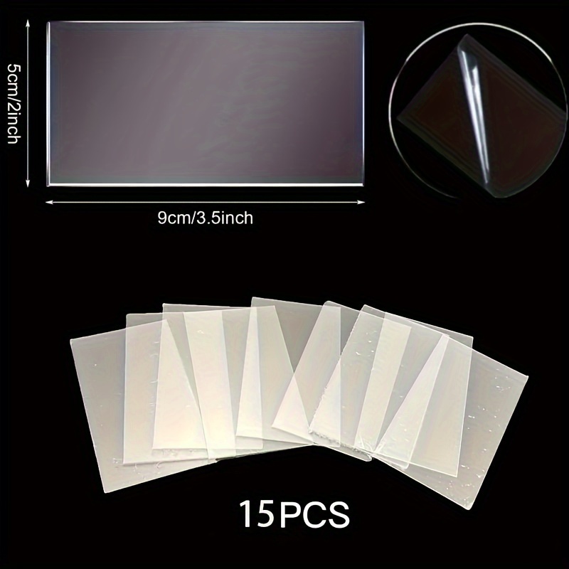 E-shop 15 Stück transparente Acryl Platzkarten, Acryl Namenskarten, Acryl Tischnummernkarten, leere Acryl Namensschilder, Acryl Sitzplatzkarten,