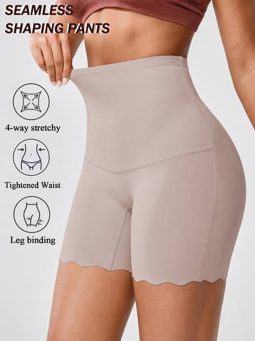 Single Pack Women's Cooling High-Waist Panties - High-Stretch Fitted Underwear, Smooth Texture, Comfortable Fit, Breathable and Non-Stuffy, Women's Underwear | Panties