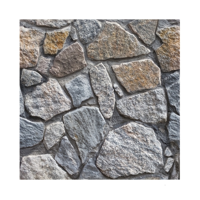 Image of 10pcs Self-adhesive Waterproof Stone Panels - Thick Xpe Foam Suitable, Bathroom, Fireplace Wall Tile, Removable Tile Covering, Installation For Bedroom, For Home Decor (no Removal)