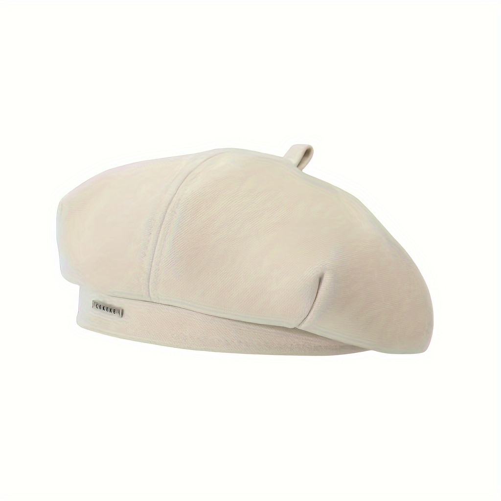 TEMU Chic Women's Beret - Breathable, Lightweight For Spring/fall | Versatile & Stylish Painter Hat