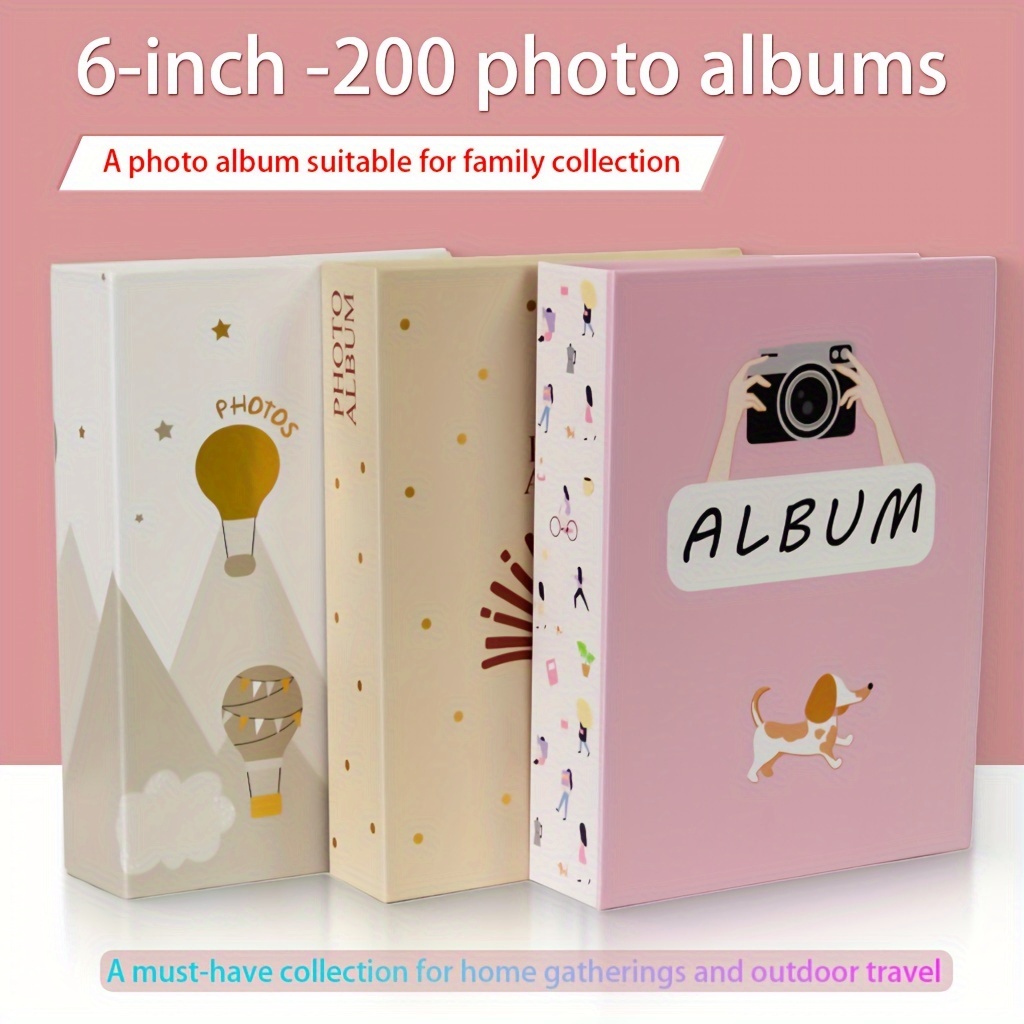 

200 Sheets 6- Album, , Rectangular , And