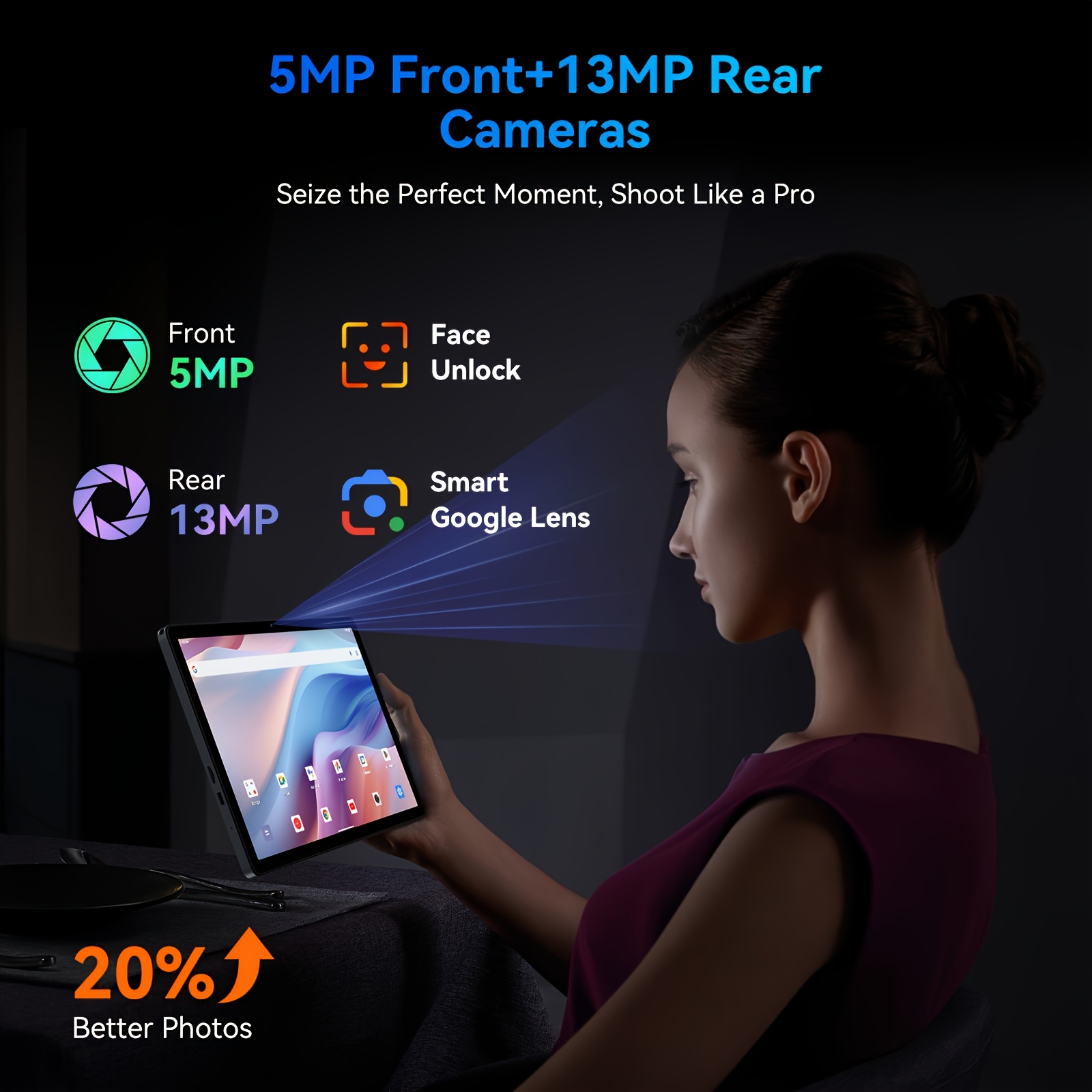 TABWEE T90 Tablet 2025 World's First Android 16 Tablet with Gemini AI, 11 Inch FHD Display, 24GB RAM 128GB ROM/2TB TF, T7280 CPU+13MP Camera, 8000mAh, Widevine L1, 2in 1 Tablets with Keyboard Mouse Stylus, Gaming Tablet, Work From Home Tablet, Lightweight Tablet, Modern Tablet, Highperformance Tablet, Premium Build Tablet, Octacore Tablet, Hd Display Tablet, Professionals Tablet, Gamers Tablet