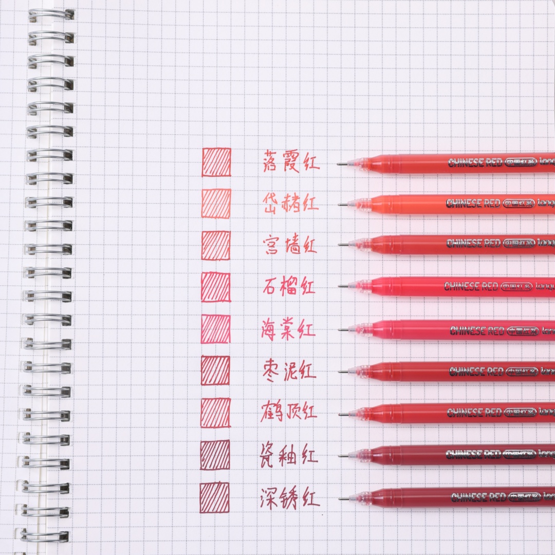 TEMU Languo New 9pcs Journaling Pen Set -- Vibrant Colors, Smooth Writing, Suitable For Office Marking - Crafts, Project Making, , , High-, Craft
