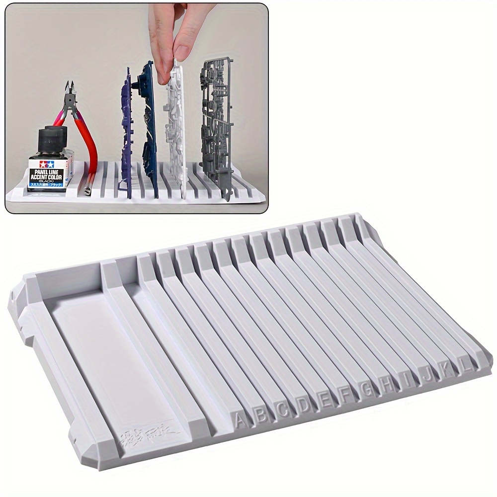 

Ms094 Pvc Model Parts Rack Organizer For Plastic Assembling Modeling, Quick Identification And Storage, Suitable For Ages 14+