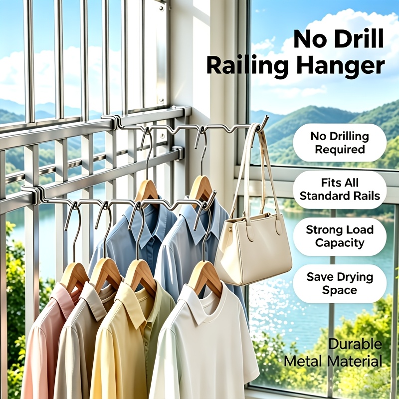 Portable Bag Hook with Multiple Hook Positions