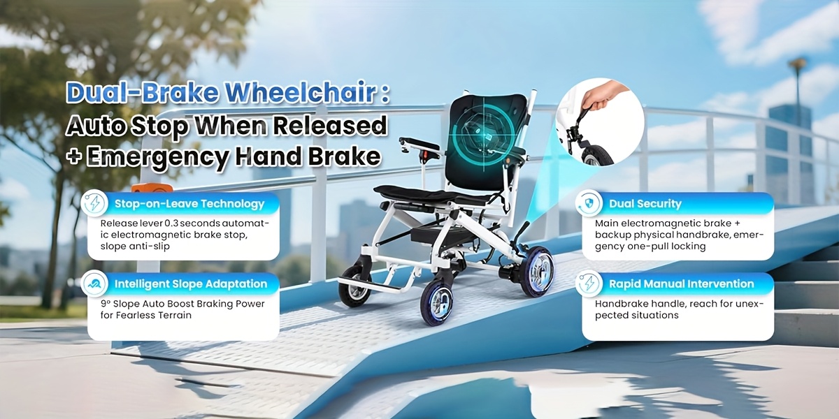 25 miles adult electric wheelchair light foldable weighing only 37   folding electric wheelchair with rear control 2 10ah removable lithium battery with water cup holder backpack dust bag suitable for people with disabilities Product details 7