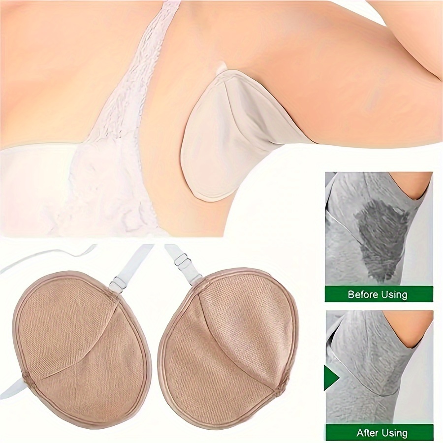 

Washable Underarm Sweat Pads, Reusable Armpit Sweat Absorbing Guards, Dress For Sweat, Lingerie And Accessories